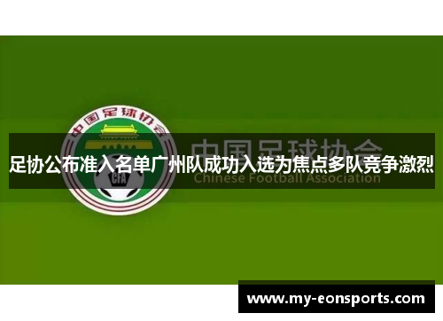 足协公布准入名单广州队成功入选为焦点多队竞争激烈 足协公布准入名单广州队成功入选为焦点多队竞争激烈